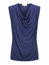 Capri Sleeveless Cowl Neck