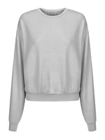 Tamarama Crew Sweat- Grey Marl