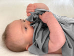 Superfine Merino Baby Blanket - Grey Marl